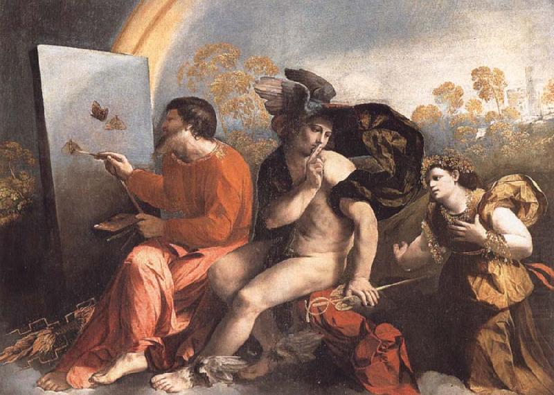 Fupite Mercury and Virtus or Virgo, Dosso Dossi